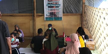 Kisah Tim Medis Muhammadiyah di Tengah Kepungan Abu Erupsi Gunung Lewotobi